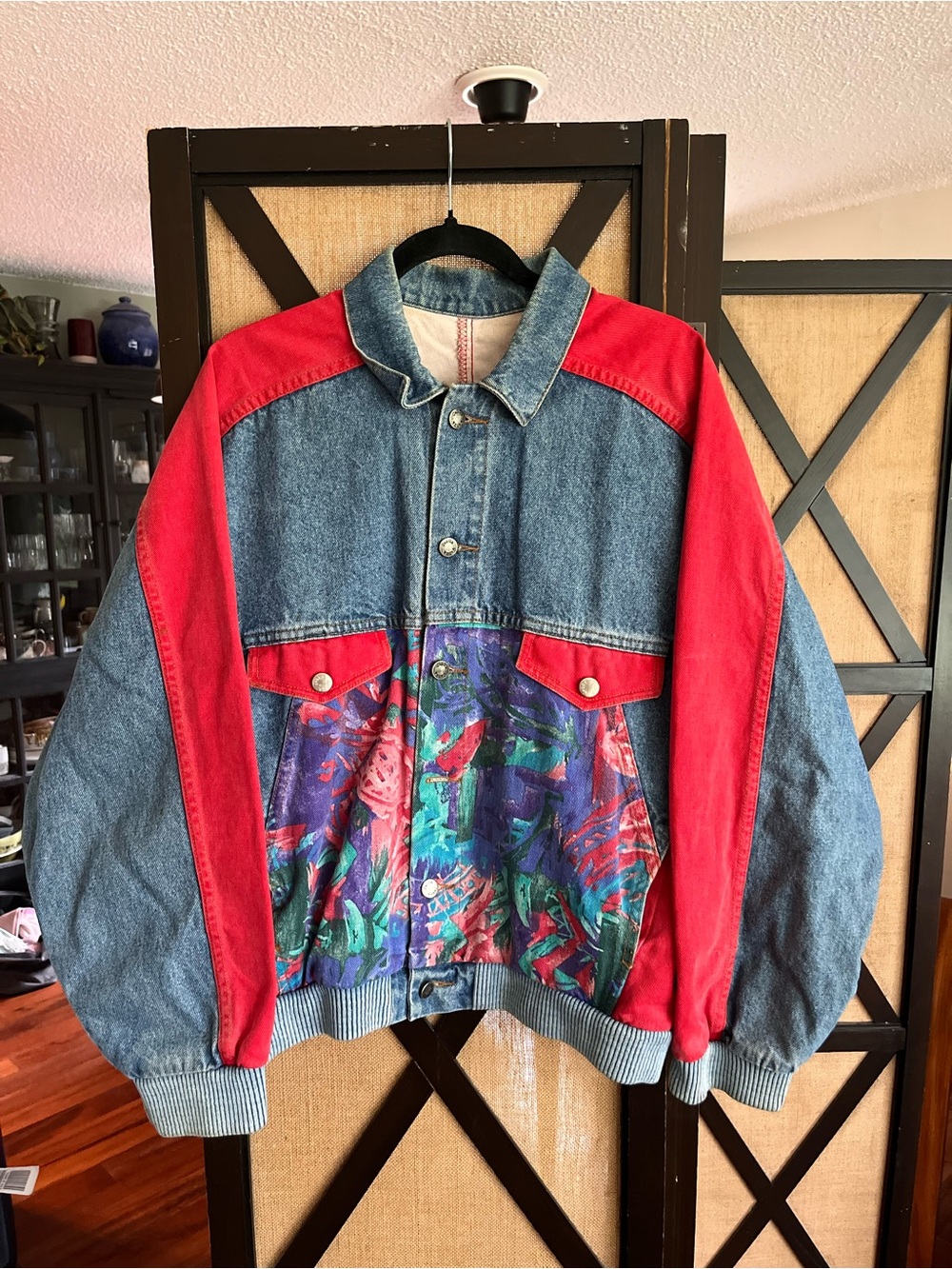 COBRA Embroidered Denim Jacket
